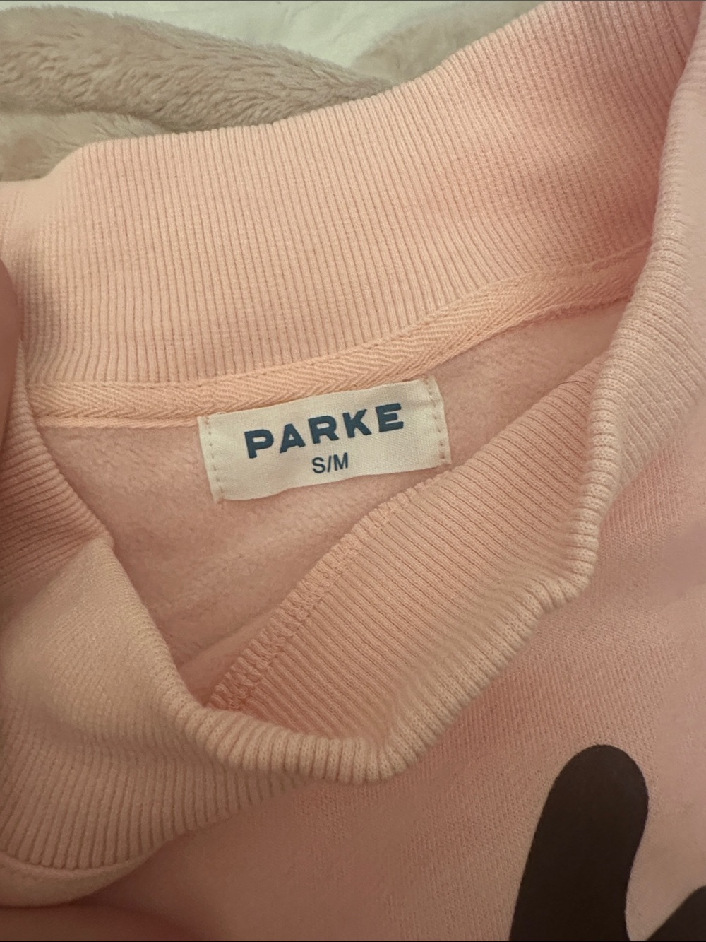 Parke Miami Pink Mockneck - Picture 2 of 2